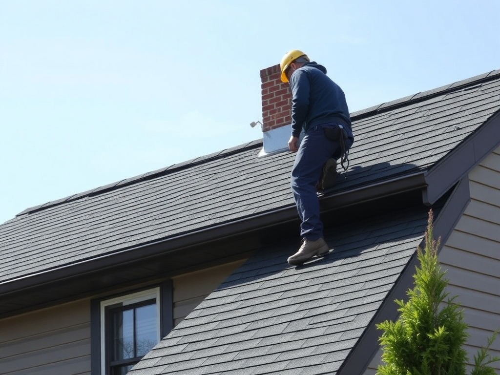 Toms River Roofing Pros Roofing work in progress in Toms River, NJ